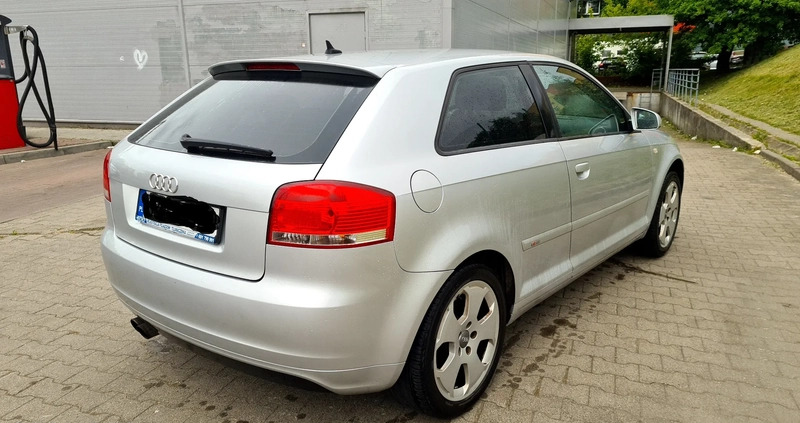 Audi A3 cena 15999 przebieg: 245000, rok produkcji 2006 z Wleń małe 22